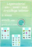 Vorschau - Arbeitsblätter - Deutsch - 1. Klasse: Sparpaket "Silben" - Seite 1