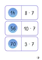 Vorschau - Spiele - Malreihen-Domino Einmaleins von 7 - Seite 2