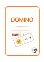 Vorschau - Spiele - Malreihen-Domino Einmaleins von 9 - Deckblatt
