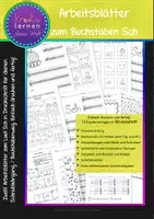 Vorschau - Arbeitsblätter - Arbeitsblätter Buchstaben Sch Druckschrift & Schreiblehrgang - Deckblatt