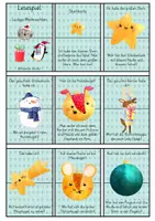 Vorschau - Spiele - Lesespiel - lustige Weihnachten - Deckblatt