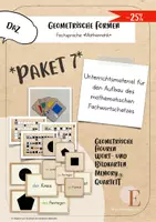 Vorschau - Spiele - *PAKET 7* Geometrische Formen DaZ - Deckblatt