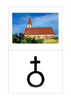Vorschau - Fördermaterial/Inklusion - Symbole für Legenden - Wort, Bild, Symbol - Seite 1
