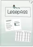 Vorschau - Anderer Materialtyp - Lesepass - Deckblatt