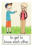 Vorschau - Poster - Bildkarten Englisch friendship / friends - Seite 1