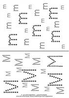 Vorschau - Arbeitsblätter - Arbeitsblätter Buchstabe M Druckschrift Wochenplan Buchstabeneinführung - Seite 2