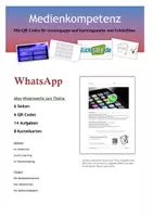 Vorschau - Arbeitsblätter - WhatsApp (4+2 ABs + 2 Einstiege+Karteikarten+Lösungen) - Deckblatt