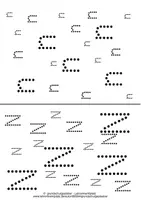 Vorschau - Unterrichtsreihen - Arbeitsblätter Buchstabe N Druckschrift Wochenplan Buchstabeneinführung - Seite 2