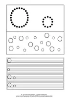 Vorschau - Unterrichtsreihen - Arbeitsblätter Buchstabe O Druckschrift Wochenplan Buchstabeneinführung - Seite 3