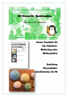 Vorschau - Arbeitsblätter - DIY Kosmetik - Badebomben - Werken und Gestalten - Deckblatt
