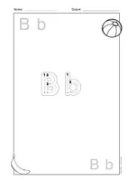Vorschau - Arbeitsblätter - Arbeitsblätter Buchstabeneinführung Buchstaben A - Z Schreiblehrgang Druckschrift, DaZ, Deutsch - Seite 2