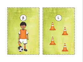 Vorschau - Arbeitsblätter - Lesespaziergang Thema Fußball (3-fach differenziert) - Seite 3