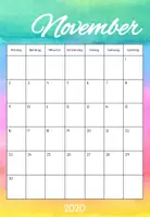 Vorschau - Lehrpläne/Lehrermaterial - Kalender 2020-2021 Fade Watercolor - Seite 2