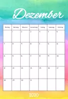 Vorschau - Lehrpläne/Lehrermaterial - Kalender 2020-2021 Fade Watercolor - Seite 3