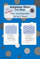 Vorschau - Arbeitsblätter - Aufgaben lösen - Einer- und Zehnerzahlen - Deckblatt