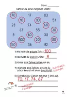 Vorschau - Arbeitsblätter - Aufgaben lösen - Einer- und Zehnerzahlen - Seite 2