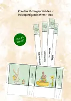 Vorschau - Mal- und Bastelvorlagen - Geschichte schreiben Ostern, Reizwortgeschichte - Deckblatt