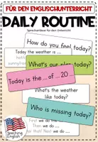 Vorschau - Bildkarten - Daily Routine - Deckblatt