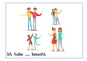 Vorschau - Fördermaterial/Inklusion - Erzählkärtchen Wochenende Ferien etc. - Seite 2