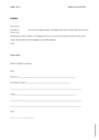 Vorschau - Arbeitsblätter - Getting to know each other - a letter - Seite 3