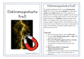 Vorschau - Experimente - Info- und Experimentierkarten zu Kräften - Seite 2