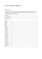 Vorschau - Arbeitsblätter - Diktat zu doppelten Konsonanten, differenziert - Deckblatt