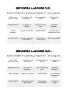 Vorschau - Arbeitsblätter - Encuentra a alguien que... - Deckblatt