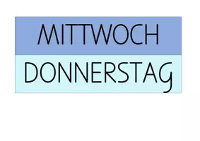 Vorschau - Präsentationen/Tafelbilder - Wandtafelbild Montag bis Freitag - Seite 3