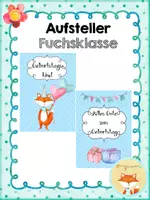 Vorschau - Poster - XXL-Paket - Fuchsklasse #edukisummer - Seite 1