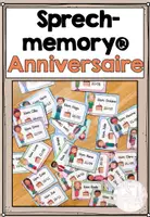 Vorschau - Spiele - Finde deinen Zwilling - Sprechspiel - Geburtstag (Anniversaire) - Deckblatt