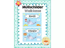 Vorschau - Poster - Müllschilder - Walklasse - Deckblatt