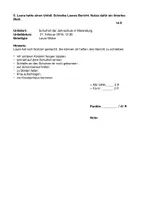 Vorschau - Arbeitsblätter - Teste dein Wissen: Bericht verfassen - Seite 3