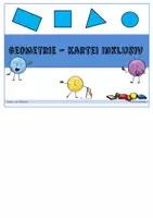 Vorschau - Stationenlernen - Geometrie Kartei Portfolio-Arbeit/Lerntheke Klasse 2 - Deckblatt