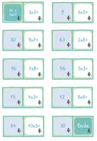 Vorschau - Spiele - Mathe - 3.-4. Klasse: Dominospiele Einmaleins gemischt - Seite 2