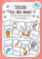 Vorschau - Spiele - Tierisches Bild-Wort-Memory® - DaZ und Anfangsunterricht - Deckblatt