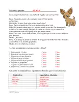 Vorschau - Text - Sufijos en Español Mi nuevo Perrito Lectura (Spanische Suffixe) - Seite 1