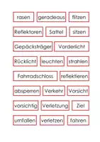 Vorschau - Stundenentwürfe - Mein Fahrrad Wörter mit individueller Auftragskarte - Seite 3
