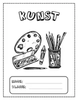 Vorschau - Anderer Materialtyp - Deckblatt Kunst für Mappen und Schnellhefter - Seite 1