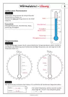 Vorschau - Arbeitsblätter - Wärmelehre - Aufbau eines Thermometer, Temperaturskala - Seite 2