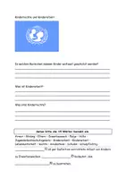 Vorschau - Arbeitsblätter - Kinderrechte und Kinderarbeit Aufgaben und Lösungen - Seite 1