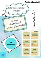 Vorschau - Spiele - Yo tengo- ¿Quién tiene...? Saludos y Despedidas - Deckblatt