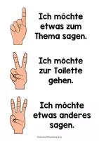 Vorschau - Poster - Regeln für das Melden im Unterricht - Seite 2
