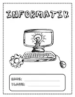 Vorschau - Anderer Materialtyp - Deckblatt Informatik für Mappen und Schnellhefter - Seite 1
