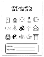 Vorschau - Anderer Materialtyp - Deckblätter Religion/Ethik für Mappen und Schnellhefter - Seite 2