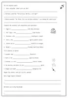 Vorschau - Arbeitsblätter - Grammar Revision (Tenses, Comparatives, Irregular Plural, Adverbs of Manner, Reported Speech) - Seite 2