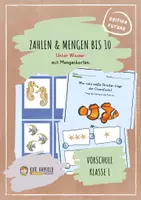 Vorschau - Stundenentwürfe - Unter Wasser - Zahlen und Mengen ZR 10 - Deckblatt