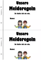 Vorschau - Arbeitsblätter - Reflexion der Melderegeln - Seite 2