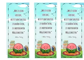 Vorschau - Bildkarten - Lesezeichen: ein kleines Geschenk für Deine Schüler - Seite 2