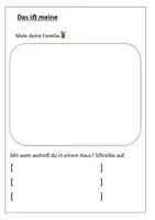 Vorschau - Arbeitsblätter - Meine Familie und ich - Seite 2