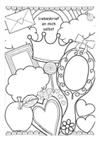 Vorschau - Arbeitsblätter - Liebesbrief an mich selbst Valentinstag - Seite 2